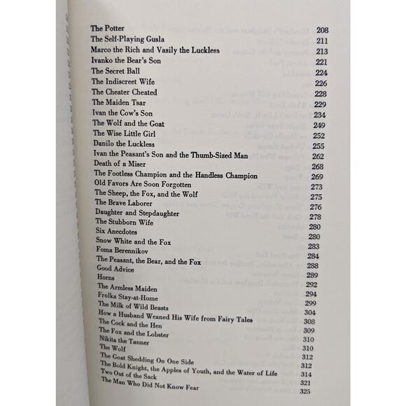 Russian Fairy Tales Collected by Aleksandr Afanas'ev 1975 Printing - Picture 6 of 10